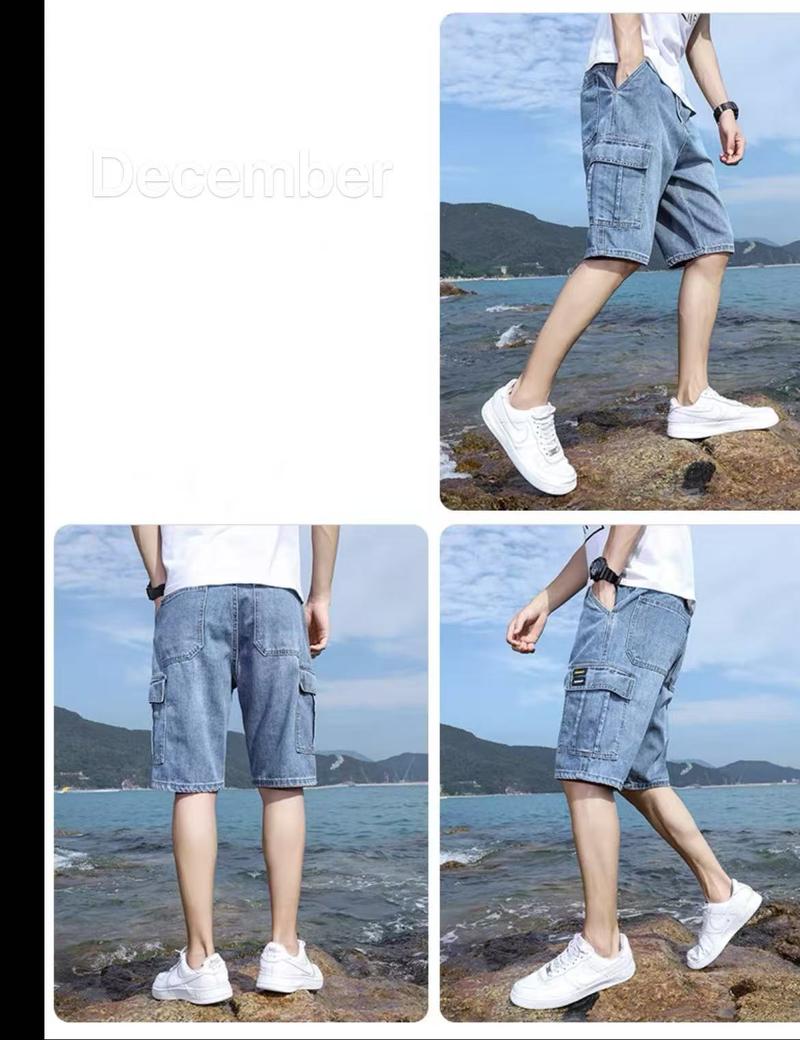 Affordable SIX(6) Pocket  Maong Short High Quality New Arrival Fashionable Trendy Men Apparel