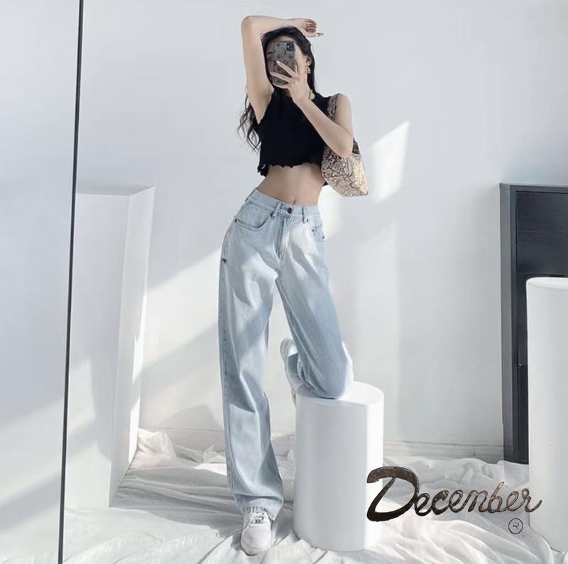 December Fashionable Stretchable Korean Casual High Waist for Women Shorts Womenswear Asian Plain Street Maong Jeans Short : Waist Size 25" to 32"