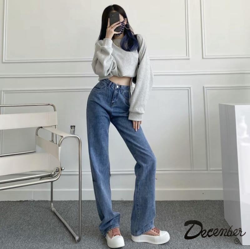 December Fashionable Stretchable Korean Casual High Waist for Women Shorts Womenswear Asian Plain Street Maong Jeans Short : Waist Size 25" to 32"