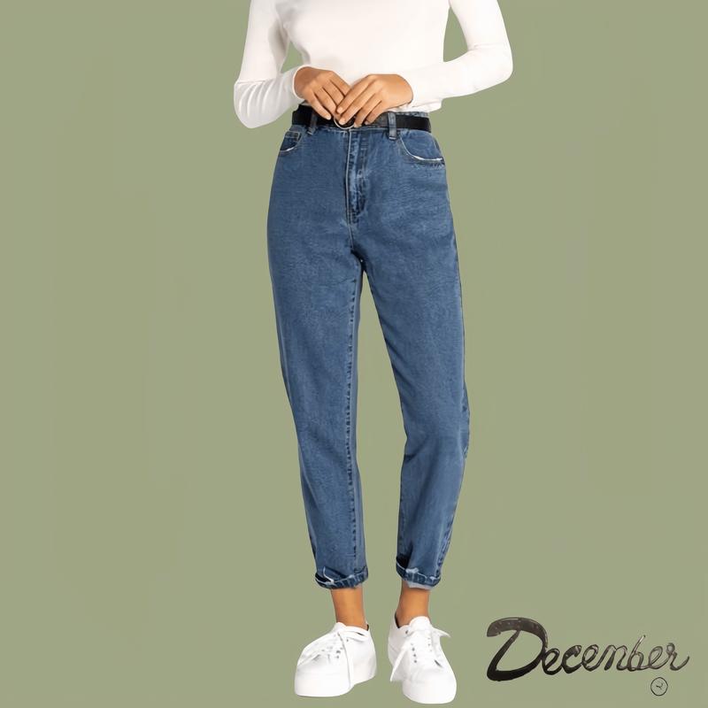DCE : Wide Leg Pants Maong Denim Mom's Jeans Highwaist Baggy Boyfriend Everyday Outfit Dancer Style for Women Cotton Casual Bottom Womenswear : Waist Size 25" to 36"