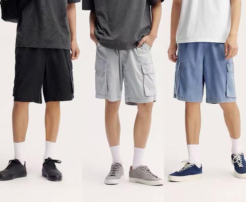 Affordable SIX(6) Pocket  Maong Short High Quality New Arrival Fashionable Trendy Men Apparel